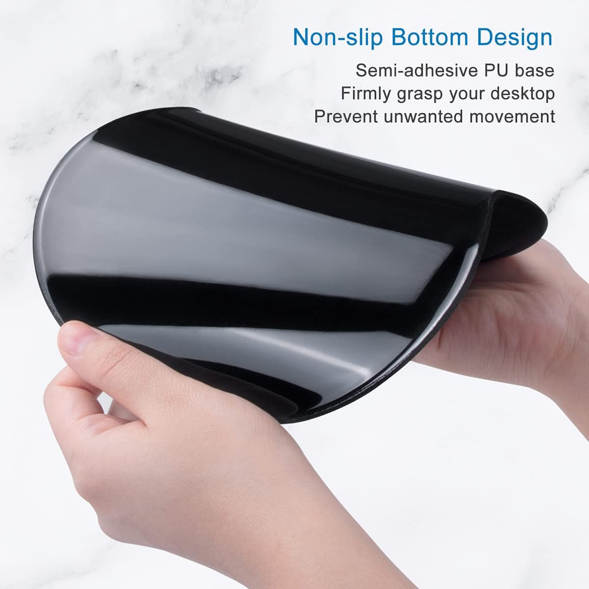 Ergonomic mouse pad with gel cushion Japanese Style Waves